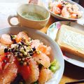 ＊ごと＊'s cooksnap of when they made グレープフルーツと雑穀のパワーサラダ.