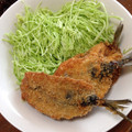 horseland's cooksnap of when they made 安上がりな夕食♫イワシのフライ.