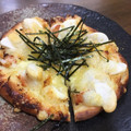 まーとしゅん's cooksnap of when they made 明太子とお餅の和風ピザ.