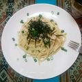 ハルハナ8687's cooksnap of when they made ツナ缶で！簡単わさびマヨパスタ♡.