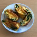 夕飯は６時です's cooksnap of when they made お弁当に 簡単ほうれん草入り卵焼き.