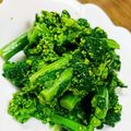 ☆マキプー☆'s cooksnap of when they made 菜の花の柚子胡椒ポン酢和え.