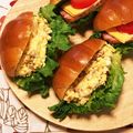 マナとエミ's cooksnap of when they made ツナ&卵とベーコンのサンドイッチ.