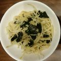 さきこけし's cooksnap of when they made もやしの海苔サラダ♪甘酢にんにくソース.