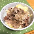 mary♪28's cooksnap of when they made レンジで簡単！豚こまエノキ.