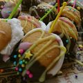 メガとん's cooksnap of when they made 簡単で可愛い♪マシュマロサンド！.