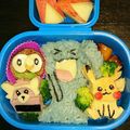 くまとこぐまとねこ's cooksnap of when they made キャラ弁　ポケモン　ソーナンス弁当.