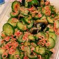 つっちーという人's cooksnap of when they made きゅうりとナスとワカメの酢の物♪.