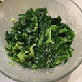 Ｆ，ＫＡＺＵＭＩ's cooksnap of when they made 菜の花のごまと辛子マヨ和え.