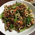 sougomania's cooksnap of when they made 彩り◎エノキと竹輪のごま炒め.