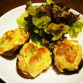 naacha1206's cooksnap of when they made あと一品に！椎茸のツナマヨチーズ焼き.