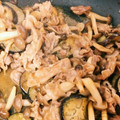 ★HIRORO★'s cooksnap of when they made 茄子と豚肉としめじの味噌炒め.