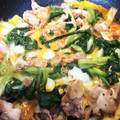 むぅたん☆'s cooksnap of when they made 簡単！わけぎと豚肉の甘辛卵とじ.