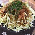 Tropicana✧'s cooksnap of when they made 超❗️簡単‼️お好み焼き風キャベツサラダ.