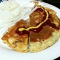 みどりまるまる's cooksnap of when they made フライパンでHMケークサレ.