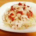 メイフラワー's cooksnap of when they made もやし梅ぽん冷しゃぶ.