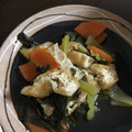 ポメちょん's cooksnap of when they made 超簡単！小松菜と油揚げの煮浸し.