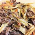 奮闘中みわっ子's cooksnap of when they made 常備菜＊お弁当にもオススメ♡ 牛ごぼう.