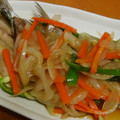 えうおに's cooksnap of when they made 小アジの南蛮漬け.