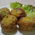 イエローバード's cooksnap of when they made 簡単、秋のかぼちゃコロッケ(驚愕版).