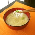 pinoko0408's cooksnap of when they made アスパラ・春雨スープ.