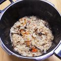 kukki821's cooksnap of when they made 圧力鍋で炊き込みご飯.