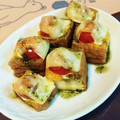 ママうさこ's cooksnap of when they made 絹揚げとトマトのチーズ焼き　バジル風味.