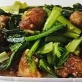 megchano's cooksnap of when they made 鶏レバーの野菜オイスター炒め.