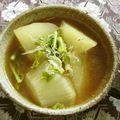 ☆Rokko☆'s cooksnap of when they made かぶとじゃこのお味噌汁.