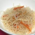 yummy?'s cooksnap of when they made ピリ辛酢タレ★春雨と大根人参和え.
