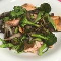 yummy?'s cooksnap of when they made 簡単！鮭とブロッコリーのレモンソテー.