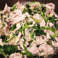 のりともちゅけ's cooksnap of when they made 常夜鍋☆ほうれん草と豚コマ☆安くて簡単！.