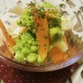 banbonmama's cooksnap of when they made ブロッコリー・カリフラワーとイカのマリネ.