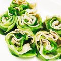 xyuix39's cooksnap of when they made 豚レタスしゃぶしゃぶのぐるぐる巻き.