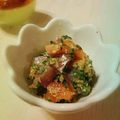 ねねpiyo's cooksnap of when they made お刺身の小鉢＊ニラと鰹節の塩麹和え.