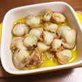ippara's cooksnap of when they made 10分でらくらく♪ホタテのアヒージョ.