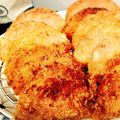 saepiyo3's cooksnap of when they made 懐かしい♪ハムカツ～たまごチーズ入り～.