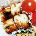 ワンコ！'s cooksnap of when they made お弁当に♪大葉とチーズ入りのちくわ南蛮.
