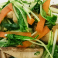 ミサシオハヤ♪'s cooksnap of when they made 水菜と舞茸と人参のバター醤油炒め☆.