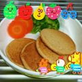 ◆あゆな◆'s cooksnap of when they made 離乳食☆きな粉豆乳入りホットケーキ☆.