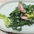 おはなすき's cooksnap of when they made 菜の花 キャベツ ソーセージの和風サラダ.