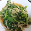 クックWSQEN9☆'s cooksnap of when they made 小松菜ともやしのナムル.