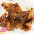 ☆ゆきんこっこ☆'s cooksnap of when they made 簡単おつまみ！ 鶏皮の甘辛焼き.