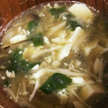 mmiwa's cooksnap of when they made 簡単！小松菜と 豆腐のとろみ中華スープ♪.