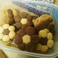 yuamama＊'s cooksnap of when they made 丸めて作る✿可愛いクッキーの成形✿.