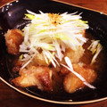 mikey13's cooksnap of when they made 鶏からのみぞれ煮～みぞれ揚げだし風.