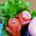 ぽん吉っつあん's cooksnap of when they made カワイイおかず・ウインナーのバラ.