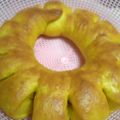 ウリボウ☆ママ's cooksnap of when they made 手捏ねで♪かぼちゃパン♡.