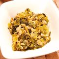 ☆糖質減らしてます☆'s cooksnap of when they made 簡単！豚と高菜の炒め物。ご飯のお供に….