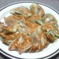 sho_nagomi's cooksnap of when they made えびニラ餃子 くっつかない綺麗な焼き方も.